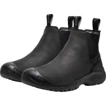Pánská treková obuv boty městské zateplené pánské KEEN ANCHORAGE BOOT IV WP MEN black/black - 42,5