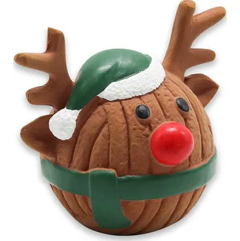 Hračka pro psa Akinu hračka pro psa vánoční sob 8 cm