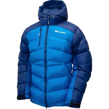 Sir Joseph Ladak Man navy/turquoise pánská teplejší zimní péřová bunda DWR - XXL