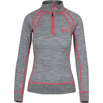 Dámské tričko Kilpi Jager-W tmavě šedá DOPRODEJ dámské triko dlouhý rukáv Merino vlna - 42