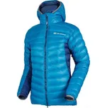 Sir Joseph Atol hooded Lady II turquoise/navy lehká dámská péřová zimní bunda s kapucí DWR - L