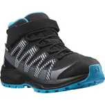 Salomon XA Pro V8 Mid CSWP K 413447 black/monument dětské vyšší nepromokavé trekové boty - 26 EUR