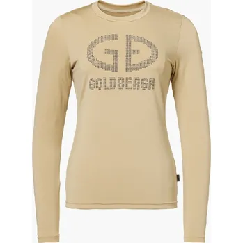 Goldbergh tričko Blitz Long Sleeve caramello XS