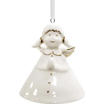 Vánoční dekorace Vánoční ozdoba zvoneček - Holčička