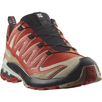 Pánská běžecká obuv Salomon XA Pro 3D v9 GTX aurora red/safari/white 476867 pánské nepromokavé běžecké boty - 48 EUR