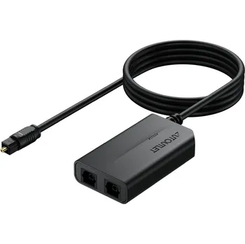 AUTOUTLET EFU123 Toslink SPDIF rozbočovač 2/1