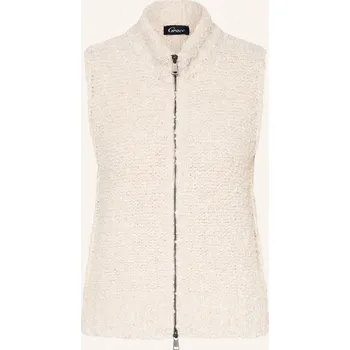 Dámský svetr Grace Dámská Pletená Vesta Z Plyše, režná, 42