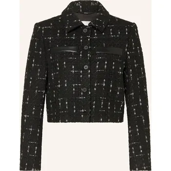 Dámský blejzr Sportalm Dámská Bunda Hranatého Střihu, černá / bílá, 38