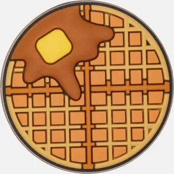 Dívčí pantofle Odznáček Jibbitz - Waffle