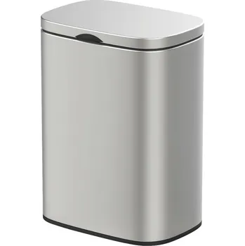 Odpadkový koš Wenko Nástěnný odpadkový koš Sare 5 l, nerezová, nerez mat