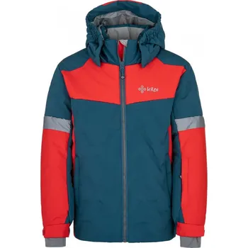 Kilpi Teddy-JB červená QJ0473KIRED dětská juniorská nepromokavá zimní lyžařská bunda 10000 - 146