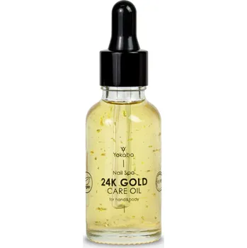Výživa nehtů Yokaba Nail SPA 24K Gold Care Oil 30 ml