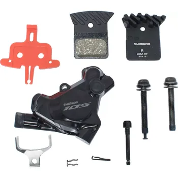 Brzda na kolo Shimano Silniční brzdový třmen Shimano 105 BR-R7170, Flat mount destičky s chladičem varianta přední