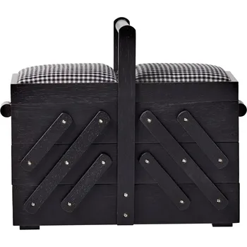 Organizér galanterie Dřevěná kazeta na šití Prym 612574