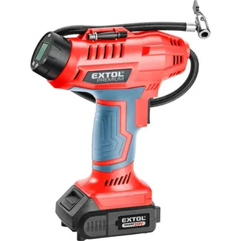 kompresor domácí aku SHARE20V, 20V Li-ion, 2Ah