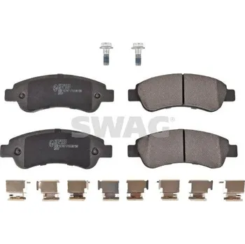 Brzdová destička Sada brzdových destiček, kotoučová brzda SWAG 62 91 6814