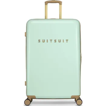 Plastový kufr SUITSUIT® Fusion Misty Green L - zelená - 91 L
