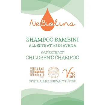 Šampon NeBiolina Dětský ovesný šampon BIO vzorek 8 ml
