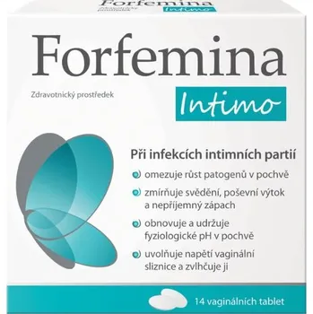 Lék na ženské potíže Forfemina Intimo 14 vaginálních tablet