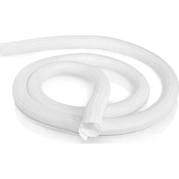 kabelová chránička NEDIS Cable management | Pouzdro | 2.00 m | 1 kusů | Maximální tloušťka kabelu: 30 mm | Nylon | Bílá