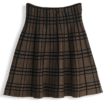 Dámské oblečení GATE Pletená mini sukně 44 625-1068/271