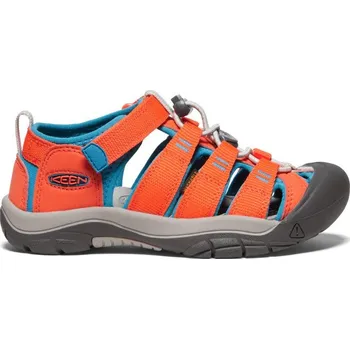 Dětská móda Keen Newport H2 Youth safety orange/fjord blue dětské outdoorové sandály i do vody - 39 EUR