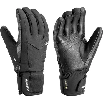 Rukavice Leki Ergo S GTX Lady black dámské lyžařské prstové rukavice - 7,5 (M)