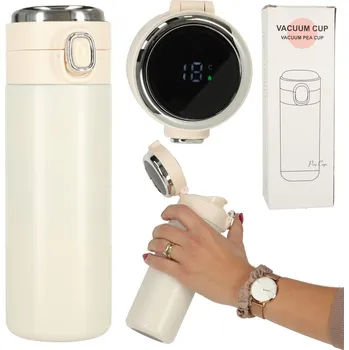 Termohrnek Termohrnek s náustkem 420 ml béžový