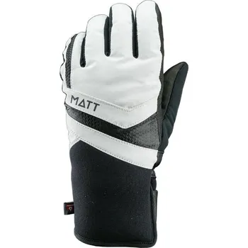 Rukavice Matt Marbore Gloves Lady 3317 BC bílá/černá dámské voděodolné prstové rukavice - S