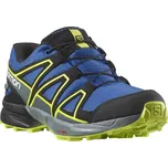 Salomon Speedcross CSWP J Nautical blue/Black 417258 dětské nepromokavé nízké boty - 33 EUR