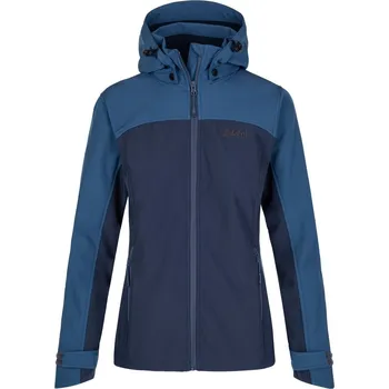 Dámská softshellová bunda Kilpi Ravia-W tmavě modrá SL0124KIDBL dámská softshellová bunda s kapucí 10000 - 42