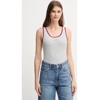 Top Calvin Klein Jeans LV047D200G šedá 09X, vel. L