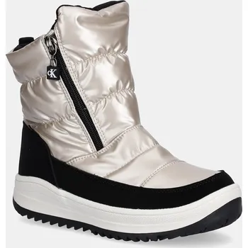 Dívčí obuv Dětské zimní boty Calvin Klein Jeans V3A5.83140.30.34 béžová 01X, EUR 34