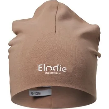 Čepice ELODIE DETAILS bavlněná čepice LOGO BEANIES Soft Terracotta 6-12měsíců