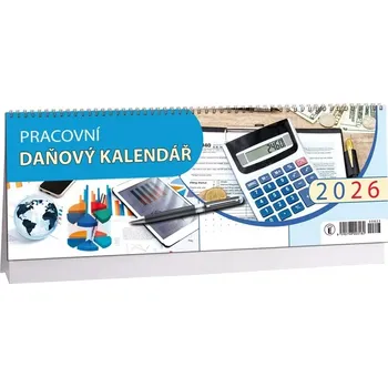 Kalendář Kalendář Plánovací + daňové kalendárium 2026 (K823)