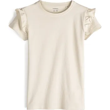 Dívčí tričko GATE Bavlněné tričko s volány 3Y 425-0129/211