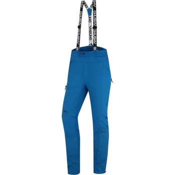 Pánské kalhoty Husky Kixees M blue pánské outdoorové zateplené softshell kalhoty na běh,kolo,běžky 10000 - XXL
