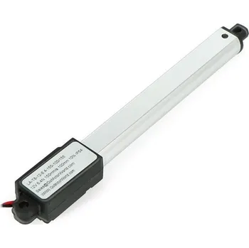Světlíkový píst LA12V-150mm - krátký lineární pohon pro dvířka, světlíky, zdvih 150mm, rozměr aktuátoru 210/360mm