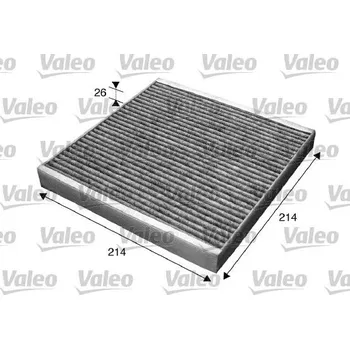 Klimatizace automobilu Filtr, vzduch v interiéru VALEO 715608
