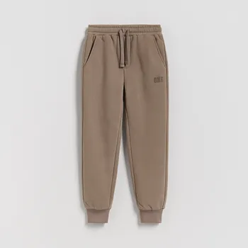 Reserved - Joggery s bavlnou - tmavě hnědá - 147FI-89X - 147FI-89X-152