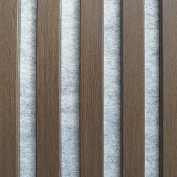 regál ASKO Designový panel na šedé plsti fóliovaný DUB Verona 20 x 420 x 2600 mm