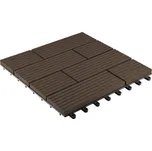 WPC dlaždice G21 Samoa Indický teak 2,3 x 30 x 30 cm