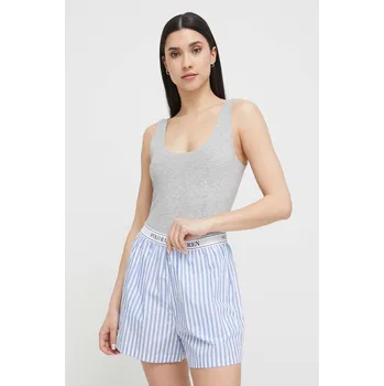 Dámské pyžamo Pyžamový top Polo Ralph Lauren šedá barva, 4P3008 4P3008.NOS 09X, vel. S