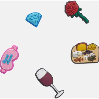 Dívčí pantofle Odznáček Jibbitz – Ladies Night – 5 ks