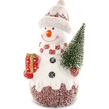 Vánoční dekorace Vánoční dekorace - Sněhulák s dárkem