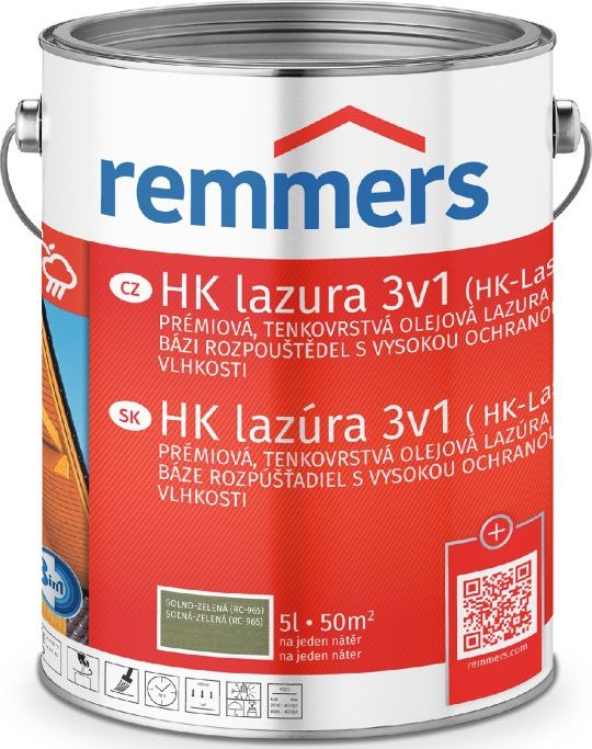 Remmers HK Lasur 5 l zelená