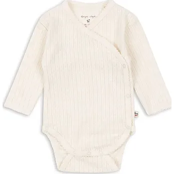Kojenecký body Bavlněné kojenecké body Konges Sløjd MINNIE NEWBORN BODY GOTS KS103919.9BYA béžová 01A, vel. 50-56