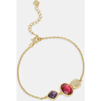 Náramek Náramek ze stříbra 925 potaženého 18karátovým zlatem Answear.LAB dámský PSET166/4C zlatá GLX, vel. ONE SIZE