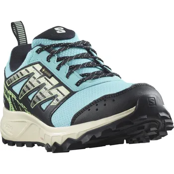 Dámská treková obuv Salomon Wander GTX W 471496 blue radiance/vanilla ice dámské nízké nepromokavé boty - 37 a 1/3 EUR
