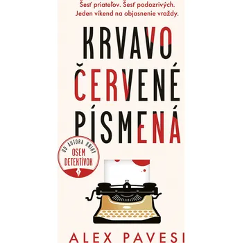 Kniha Krvavočervené písmená - Alex Pavesi (E-Kniha)